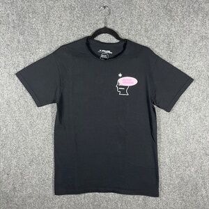 Brain Dead Blood Orange Protect Black Lives T-Shirt Distressed Faded Size Medium